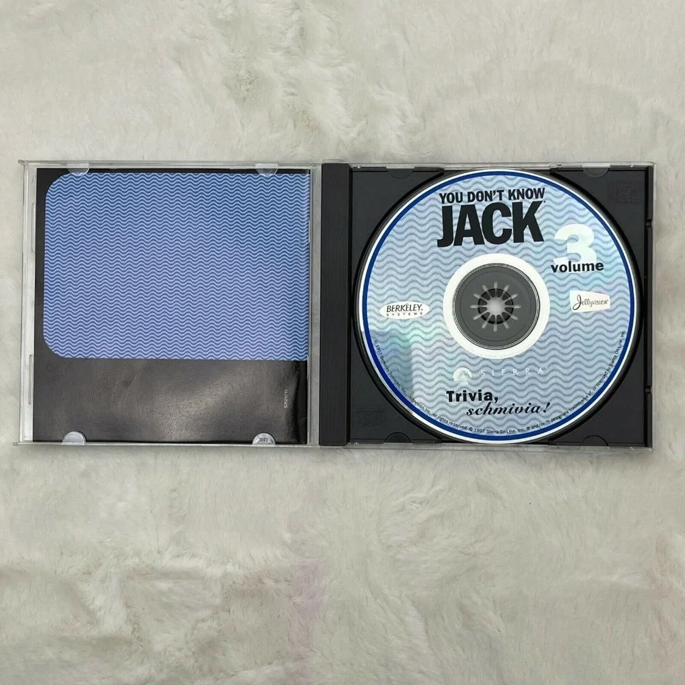 You Don't Know Jack Volumes 2 & 3 PC CD Vintage Trivia Games